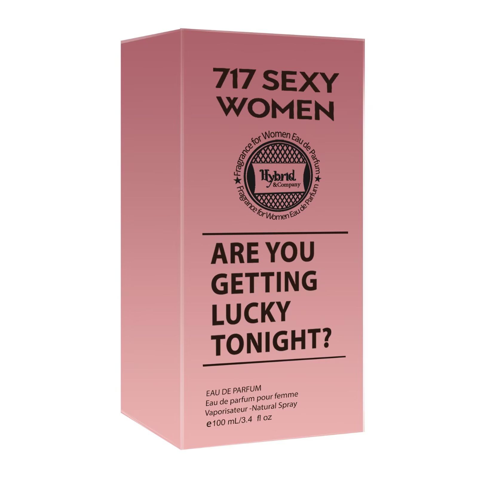 Hybrid & Company 717 Sexy Women Fragrance for Women Eau De Parfum Natural Spray Sweet Scent, 3.4 Fl Oz - Image 7